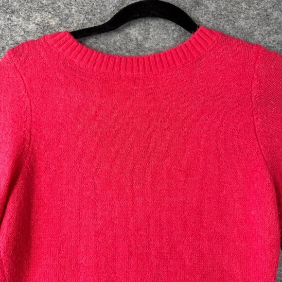 Guess Y2K Pink  Lace Up Sweater Barbie Core Pullover Cardigan Size Small - Picture 12 of 14